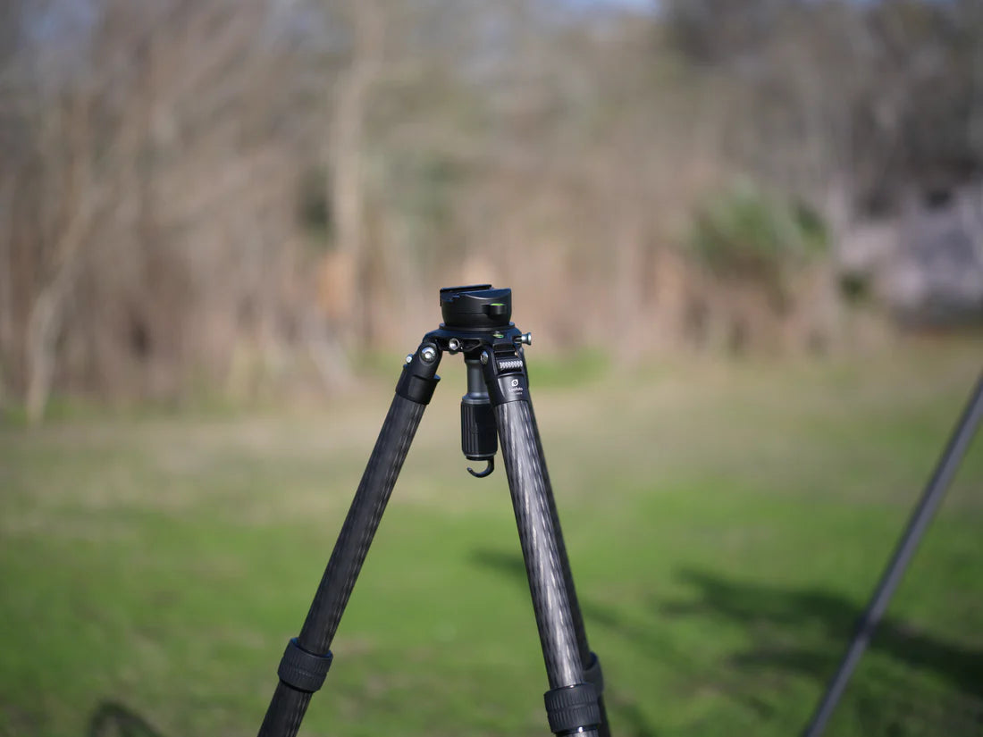 Leofoto YB-75LRC Leveling Head with Large Handle for 75mm Bowl | Arca + Picatinny Hybrid Lever-Release Clamp