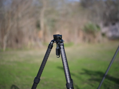 Leofoto YB-75LRC Leveling Head with Large Handle for 75mm Bowl | Arca + Picatinny Hybrid Lever-Release Clamp