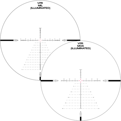 SH-4J 6-24X50 FFP Illuminated VHR/VPR - Zero Stop - 34mm Tube
