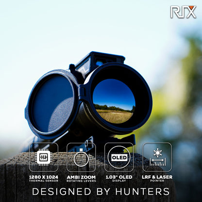 RIX DBH D12 LRF 3- 20x Thermal Rifle Scope