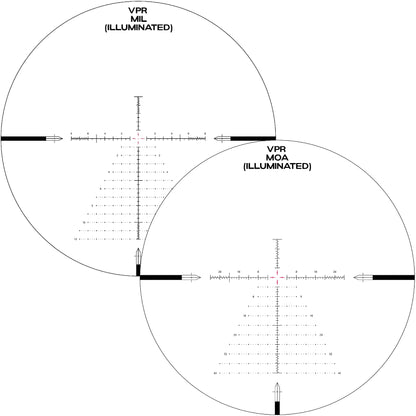 Arken Optics LH-4 4-16x44 FFP | Capped Tool-less Turrets | Illum. VPR/VHR | 30mm Tube