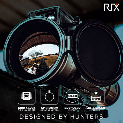 RIX DBH D12 LRF 3- 20x Thermal Rifle Scope